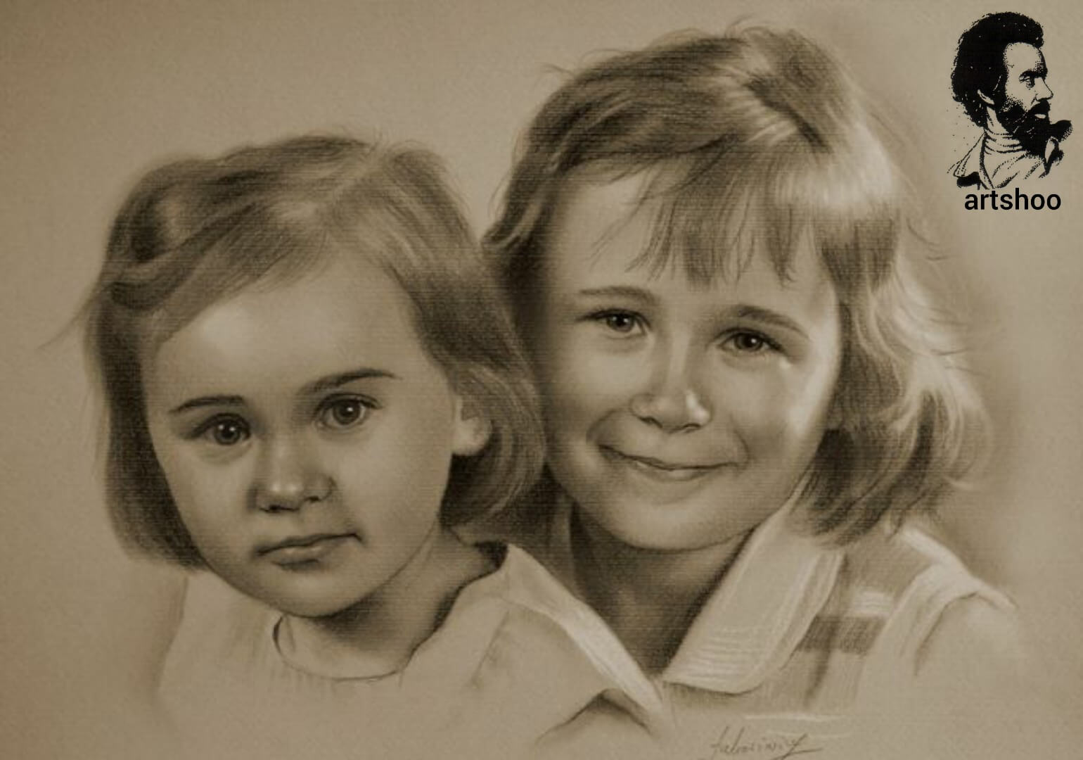 آموزش نقاشی سیاه قلم